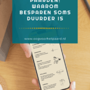 Spanning bij paarden